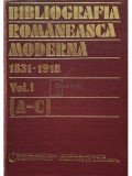 Gabriel Strempel (coord.) - Bibliografia romaneasca moderna 1831-1918, vol. 1 (A-C) (Editia: 1984)