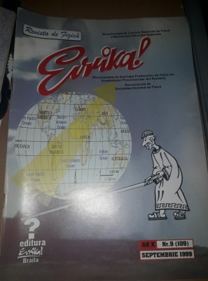 4 buc,Revista de Fizica Evrika,3/1999=12/1998=8/1999=9/1999,T.GRATUIT foto