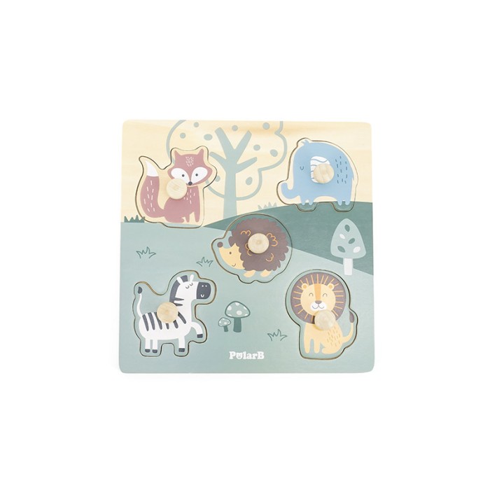 Puzzle cu manere , Animale, PolarB Viga