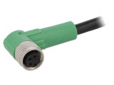 Cablu Conectare M8 4PIN Unghi 1,5m 30VAC 4A PVC