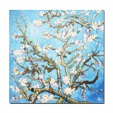 Cumpara ieftin Tablou celebru pictat manual, Migdal inflorit, 60x60cm ulei pe panza, reproducere Vincent van Gogh