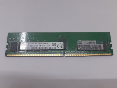 Memorie server 16GB DDR4 ECC 2Rx8 PC4-2666V-RE2-12 868846-001 840756-091 HP foto