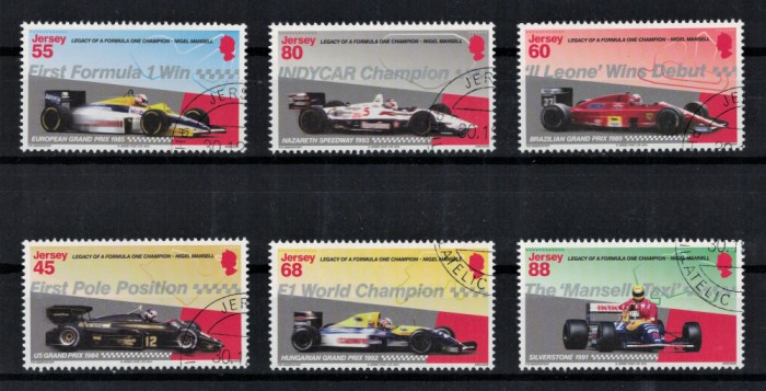 JERSEY 2013 - Mari piloti de Formula 1, Nigel Mansell / serie completa
