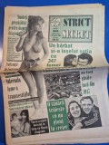 ziarul strict secret 4 - 11 aprilie 1994 - ziar erotic si magazin