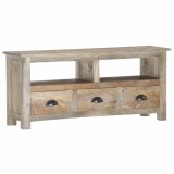 Cumpara ieftin Comoda TV, 110 x 30 x 50 cm, lemn masiv de mango