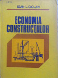 ECONOMIA CONSTRUCTIILOR-IOAN L. CIOLAN