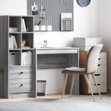 vidaXL Birou de scris Gri sonoma Lemn prelucrat 80 x 40 x 76 cm Simplu