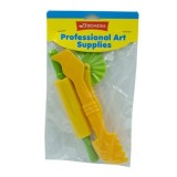 Accesorii creatie - unelte plastic modelaj Colorarte HMS104013, didactic, set 3 buc
