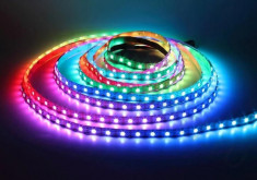 Banda cu LED-uri set 2 buc de 5 metri RGB foto