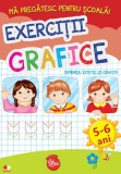 MA PREGATESC PENTRU SCOALA. Exercitii grafice (fise activitati) 5-6 ani - Litera