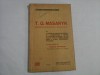 T.G. Masaryk, Presedinte Cehoslovace - I. Nistor, Radulescu-Motru, Niemirower, Stoica. Omagiu Iuliu Maniu, 1930. Politica, Istorie