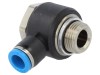 FESTO Conector Push-in 90&Acirc;&deg; 8mm G3/8 Presiune 6 bar Racord Pneumatic