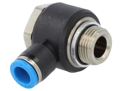 Conector push-in 90&amp;deg; 8mm, 6bar foto