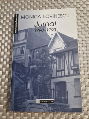 Jurnal 1990 - 1993 Monica Lovinescu foto