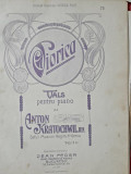 Viorica, vals pentru pian - Anton Kratochwil Jun., seful muzicii Regim 1 Geniu partitura