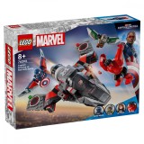 LEGO MARVEL SUPER HEROES BATALIA DINTRE CAPITANUL AMERICA SI HULK ROSU 76292 SuperHeroes ToysZone