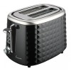 Prajitor de paine Fram, 850 W, 2 felii, decongelare, 7 niveluri rumenire, Negru