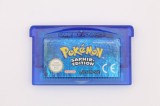 Joc Nintendo Gameboy Advance GBA - Pokemon Saphire Edition Saphir Edition AGB-AXPD-NOE - limba germana - original
