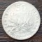 (A1019) MONEDA DIN ARGINT FRANTA - 50 CENTIMES 1897, SEMANATOAREA