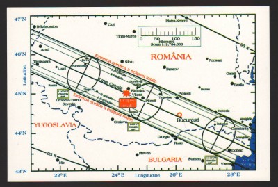 CPIB 22981 CARTE POSTALA - ECLIPSA TOTALA DE SOARE 11 AUGUST 1999 foto