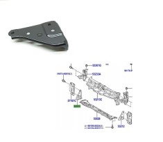 Suport Trager, panou central fata Mazda 2 (DJ), 2022-; Toyota Yaris (XP210), 02.2020-, partea stanga, vertical; inferior,