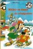 Mickey si Goofy Aventuri Comori Ilustratii Walt Disney Carte 1986