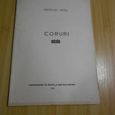 NICOLAE URSU--CORURI MIXTE - 1982