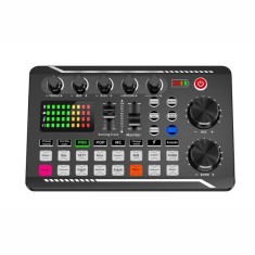 Placă de sunet externă puternică, ușor de utilizat Performanță stabilă Adaptor audio durabil pentru flux live