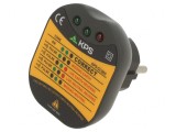 Tester Prize Electrice cu LED 230VAC EU