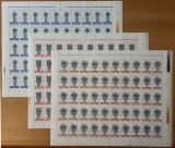 RO 1998 ,LP 1451 ,&quot;Troite&quot; , coli intregi de 50 de marci , MNH, Religie, Nestampilat