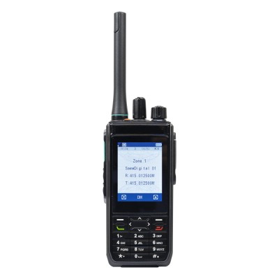 Aproape nou: Statie radio UHF portabila PNI AP25, DMR, 500CH, 2450mAh, mod analog s foto