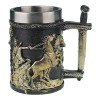 Cana cu perete dublu cu soldat in caleasca, 400 ml, 1673H