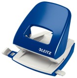 Perforator hartie 2 perforatii 30 coli metal Leitz series 5008 Perforator metalic Leitz NeXXt Series 5008 30 coli albastru