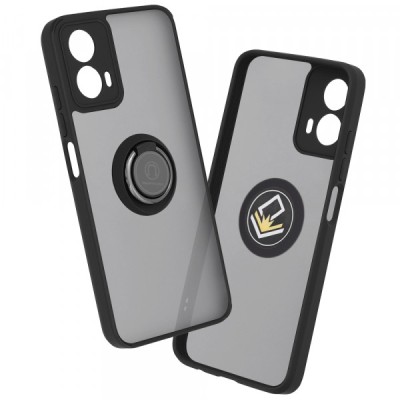 Husa pentru Motorola Moto G45 / G34, Techsuit, Glinth, Neagra foto