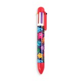 Cumpara ieftin Pix multicolor cu 6 culori si mecanism retractabil Monstruleti, Ooly