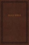 KJV, Holy Bible, Soft Touch Edition, Imitation Leather, Brown, Comfort Print