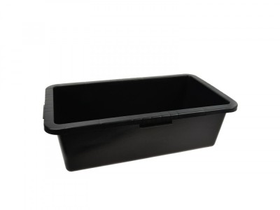 Cuva pentru mortar 40L negru, Geko G66105 foto