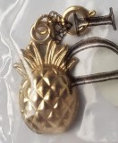 Pandantiv in forma de ananas, din inox, pentru colier sau bratara