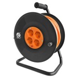 Prelungitor electric cu tambur VIPEX 30 m, cablu 3x1.5mm&sup2;, 4 prize