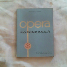 Opera romaneasca-Octavian I.Cosma