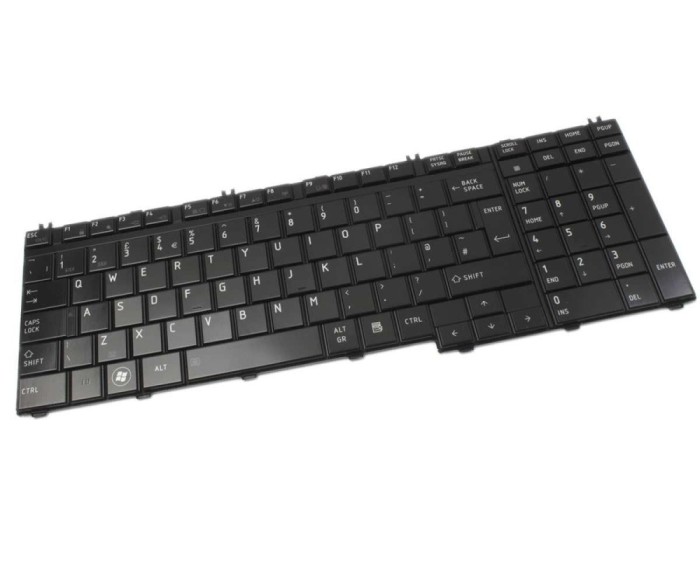 Tastatura Toshiba Neagra Equium P300, Qosmio F60, Qosmio G50, Qosmio X300, Qosmio X305, Qosmio X500, Satellite