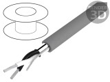 Cablu Alpha Essential C&amp;C 2x22AWG ecranat PVC