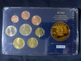 Euro set - Italia 2002-2005 , UNC - 8 monede + medal, Europa