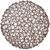 Suport Farfurie, Rotund, Diametru 38cm, Material H&acirc;rtie, Culoare Maro, Oem