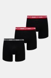 HUGO boxeri 3-pack barbati, culoarea negru, 50520475