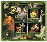 Cumpara ieftin MADAGASCAR 2021 - Picturi, Mari maestri, Caravaggio / colita + bloc (2 img)