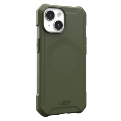 Husa pentru iPhone 15 Plus - UAG Essential Armor MagSafe - Olive Drab foto