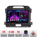 Navigatie Kia Sportage 2010- A-325 4+64 InCell Display 1K Android Waze USB Navigatie Internet Youtube Radio