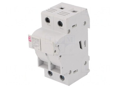 Separator cu Fuzibil 10,3x38mm pentru Șină DIN 25A 1kVAC foto
