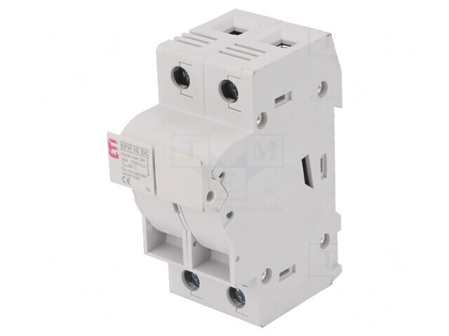 Separator cu Fuzibil 10,3x38mm pentru Șină DIN 25A 1kVAC
